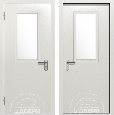 Однопольная остекленная дверь ПД-ОС018i