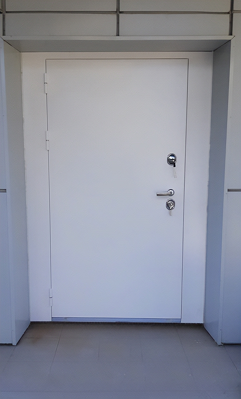 Дверь с боковыми расширениями