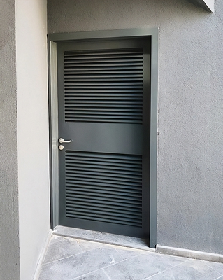 Однопольная дверь с вентиляцией