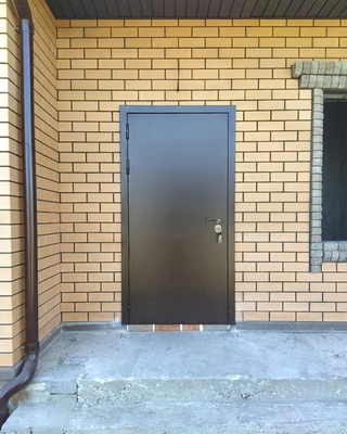 Стальная порошковая дверь