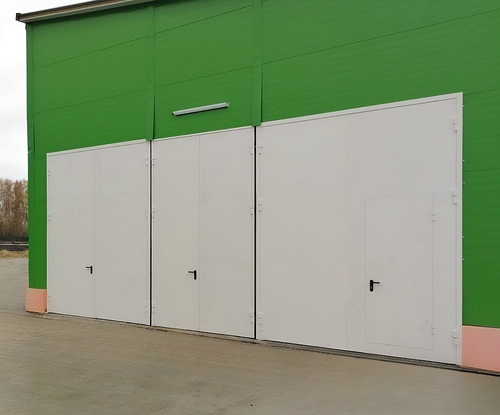 Стальные огнестойкие ворота