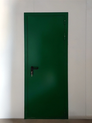 Темно-зеленая дверь EI-60