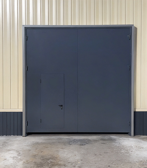 Высокие противопожарные ворота